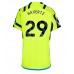 Tanie Strój piłkarski Arsenal Kai Havertz #29 Koszulka Wyjazdowej dla damskie 2023-24 Krótkie Rękawy